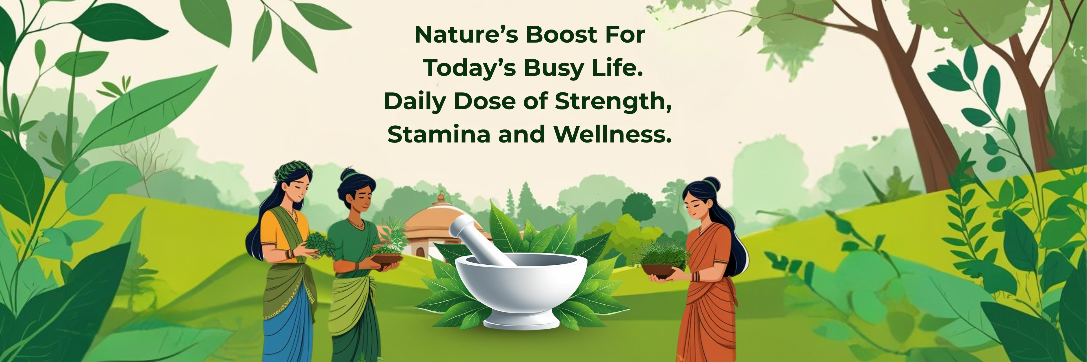 Herbal Nutritional Supplements Banner