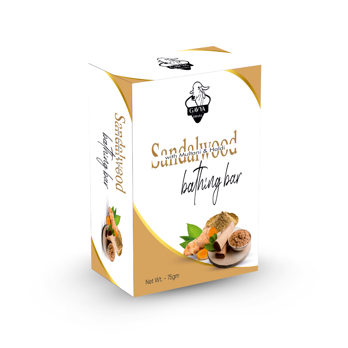 Gavyadhara Haldi Chandan Soap with Multani, 75gms