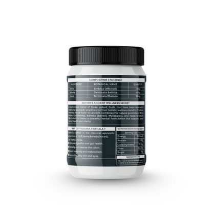 Gavyadhara Triphala Powder in 3:2:1 ratio, 200gm