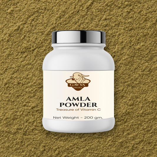 Gavyadhara Amla Powder | Pure & Natural (200gm)