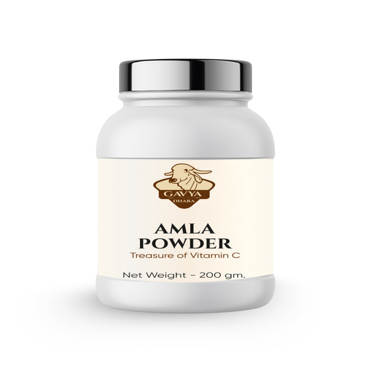 Gavyadhara Amla Powder | Pure & Natural (200gm)