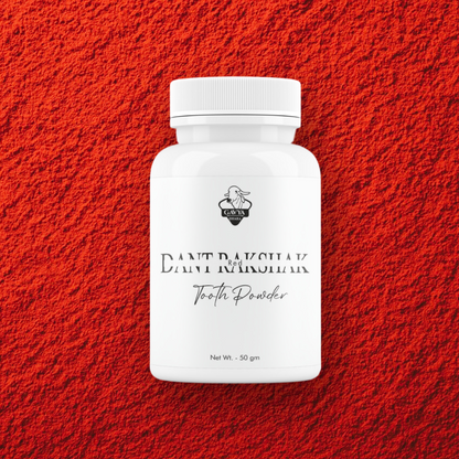 Gavyadhara Lal Dant Manjan - Dantrakshak, 50gm