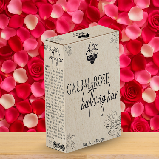 Gavyadhara Rose Ayurvedic Soap, 100gm