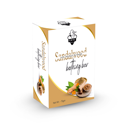 Gavyadhara Haldi Chandan Soap with Multani, 75gms