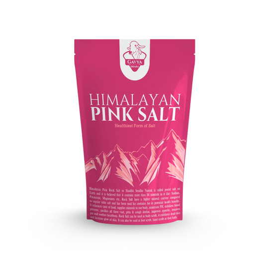 Gavyadhara Himalayan Pink Rock Salt - Sendha Namak, 1Kg