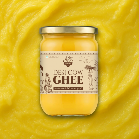 Gavyadhara A2 Desi Cow Cream Ghee, 1000ml