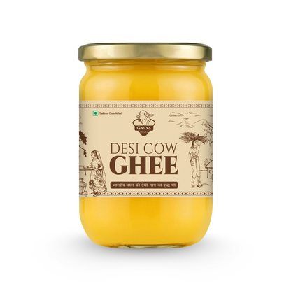 Gavyadhara A2 Desi Cow Cream Ghee, 1000ml