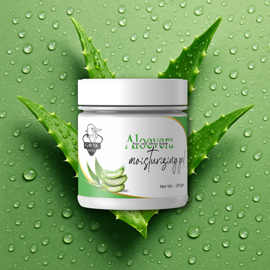 Gavyadhara Aloevera Gel with Benefits of Rose Water, 200gm